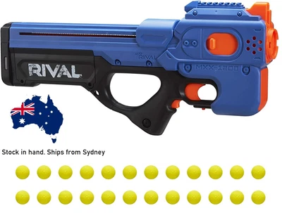 $105.95 • Buy Nerf Rival Charger MXX-1200 Motorized Blaster 12-Round Capacity 95 FPS Blue