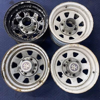 RARE CHEVROLET GMC TRUCK RALLY WAGON WHEELS 6 LUG 15X8 K10 4X4 Blazer Pickup WOW • $599.95