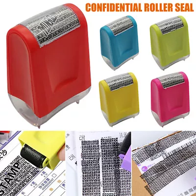 Roller Identity Theft Protection Stamp For Covering Sensitive Documents ID Data • $11.89