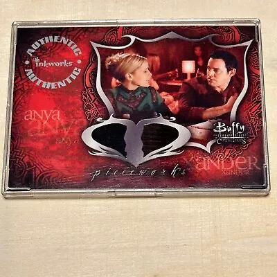 Buffy The Vampire Slayer Connections Dual Pieceworks Card PWC-2 Anya And Xander • $19