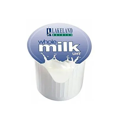 Lakeland Dairies Whole Milk Pots 240x12ml Portions • £14.07