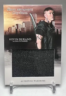 2013 Leaf The Mortal Instruments Kevin Durand Emil Pangborn Wardrobe Card • $7.99