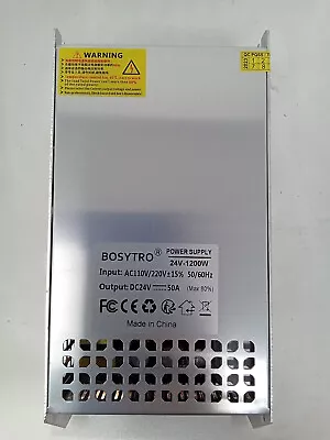 Bosytro Power Supply 24V 50A 1200W New/Open PLEASE READ • $29