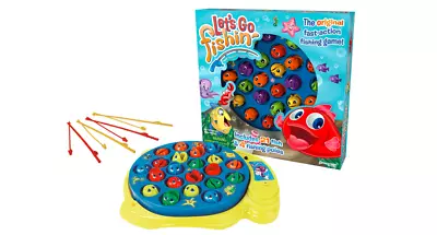 Fishing Game Magnetic Board Toy Fish Catch Play Set Kids Fun Coordination Skills • $40.02