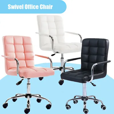 Leather Office Chair Computer Gaming Chairs Executive Chairs Study Desk Chair • $85.06