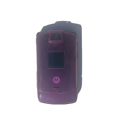 Preowned Motorola Razor Purple Color Not Tested No Charger • $15.99