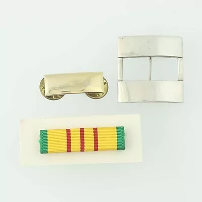 US Military Badges Set Of 3 Bar Pin Vietnam Era Service Memorabilia • $14.99