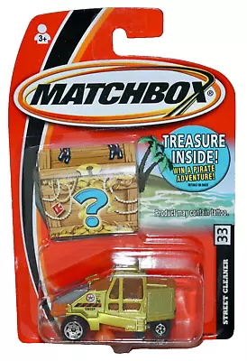 Matchbox Buried Treasure Chest #33 Street Cleaner 2005 Pirate Toy • $24.95