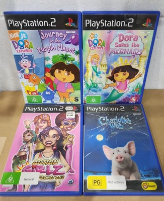 $25 • Buy Playstation 2 PS2 Games Kids Bulk Lot X 4 Good Cond 
