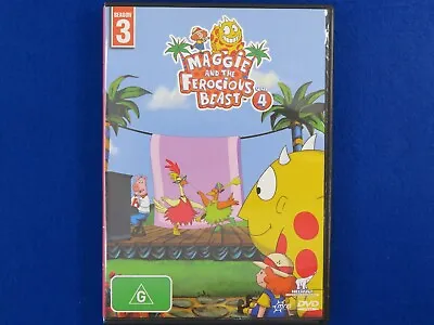 Maggie And The Ferocious Beast Volume 4 - DVD - Region 4 - Fast Postage !! • $6.94