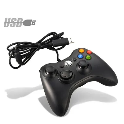 New USB Game Pad Controller For Microsoft Xbox 360 Console PC Windows XP 7 8 10 • $14.95