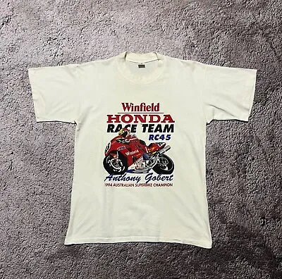 Vintage Honda Motorcycle T Shirt 1994 • $80