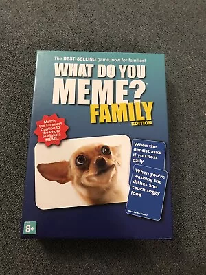 $35 • Buy What Do You Meme? Family Edition Card Game