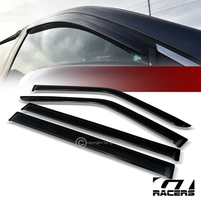 $32 • Buy For 2009-2018 Ford Flex Sun/Rain Guard Smoke Tint Deflector Window Visors 4Pcs