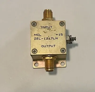 Mini-Circuits ZEL-1217LN-4 Low Noise Amplifier • $62
