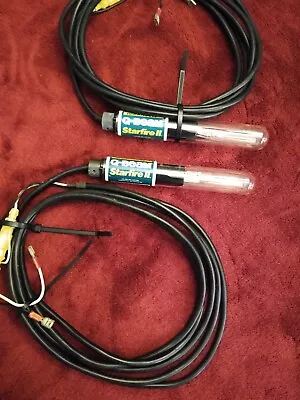 2 Brinkmann Q-beam Starfire Underwater Fishing Lights  • $40