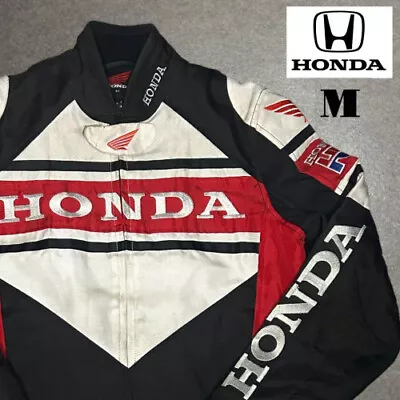 HONDA Rare Racing Jacket Embroidered Vintage Honda Rare Used Clothing • $170.09