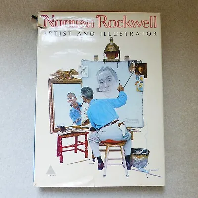 Norman Rockwell Artist And Illustrator Large 12 ½”x17 14/” Coffee Table Book • $15