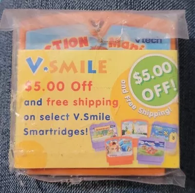 VTech VSmile Motion Action Mania Cartridge Game-Numbers Food Letters-NEW-Sealed • $7.99