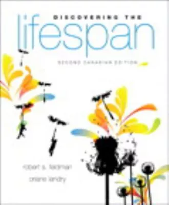 Discovering The Lifespan Second Canadian Edition Loose Leaf Ver • $45.60