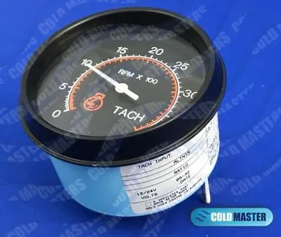 Datcon 3 3/8  Tachometer Gauge 12 & 24 Volt 71076-00 • $55.99