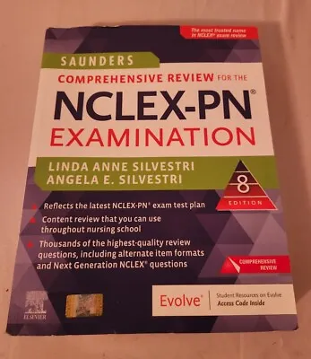 $29.99 • Buy Saunders Comprehensive Review For The NCLEX-PN Examination 8th Edition