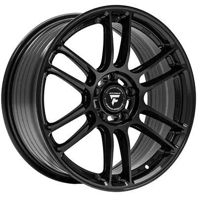 Fittipaldi FS368B 18x8 5x100 +35mm Gloss Black Wheel Rim 18  Inch • $232
