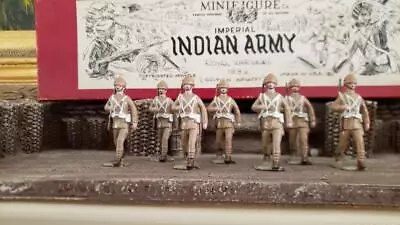 7 Pieces Compete Set Boxed Minifigure Co  Imperial Indian Army  Royal Warwicks • £30.52