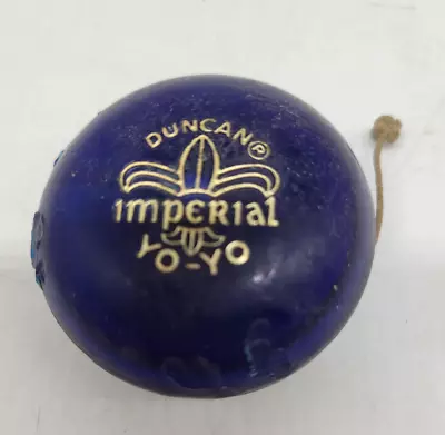 VTG Duncan Imperial Clear Blue Yo Yo - Made In USA  Used • $7.20