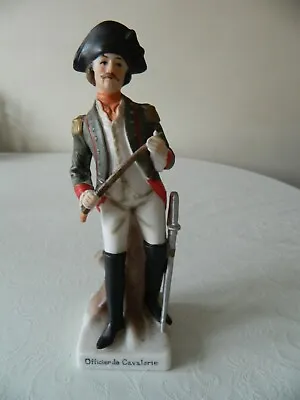 £19.99 • Buy Vintage Capodimonte Soldier Figurine - Officier De Cavalerie