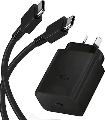 45W Super Fast Wall Charger W/Type-C Cable For Samsung Galaxy S21 22 S23 Ultra • $19.97