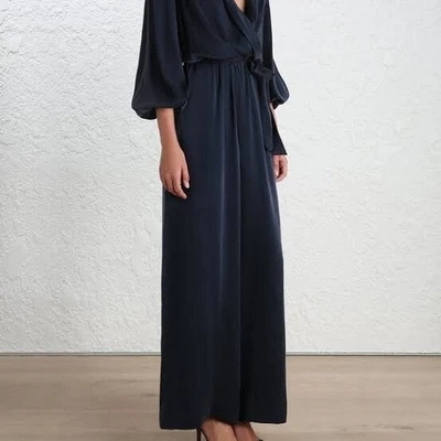 $300 • Buy Zimmerman Sueded Silk Jumpsuit — Worn Once  — Size 0