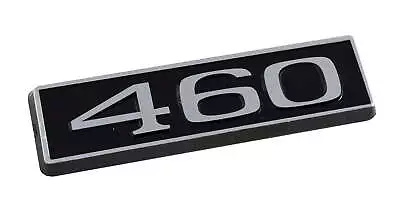460 Ford Mustang 3.25  Engine Hood Scoop Emblem Badge Black & Chrome • $11.08