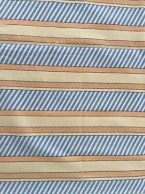 New Benartex Fabric Cabana Blue Dotted Stripe-c Kanvas Studio 1 Yard • $5