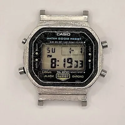 CASIO G-Shock 'Hero' DW-5200C-1 240  - Case Module Working - Parts Restoration 2 • £93.73