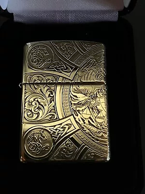 Zippo  Lighter Rare 4-side Zippo New • $269.69