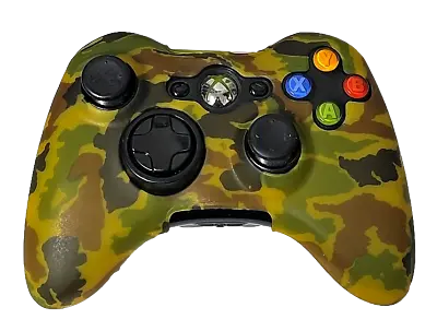 Silicone Cover For XBOX 360 Controller Skin Case Yellow Camo • $6.43