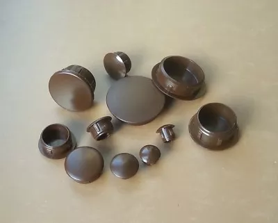 £2.04 • Buy Hole Plugs Plastic Blanking Masking Finishing Inserts / Various Sizes / BROWN