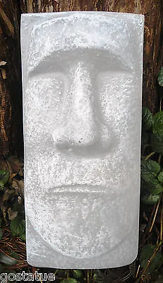 Tiki Face Plastic Mold Garden Plaster Concrete Casting Tropical 9  X 4   • $21.95