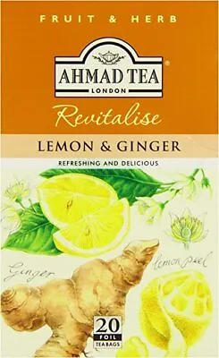 £6.99 • Buy Ahmed Tea London Natural And Infusion Herb Tea - Choose Your Flavour