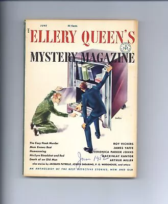 Ellery Queen's Mystery Magazine Vol. 19 #103 VG 1952 Low Grade • $3