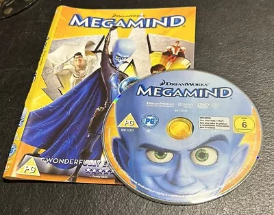 Megamind - DVD & Inlay Inc - NO CASE - Free P&P • £1.97