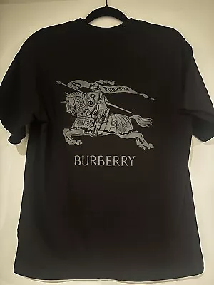 Burberry T Shirt - Black - Authentic • $100