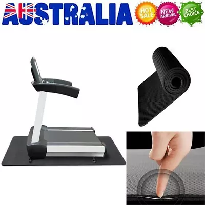 $39.89 • Buy Treadmill Mat Shock-Absorbing Gym Pad Sound-proof Floor Protector For Exercise