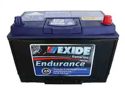 EXIDE ENDURANCE N70ZZLMF Battery For Mitsibushi Challenger Express Pajero V6 • $198.66