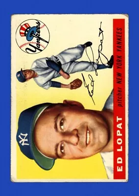 1955 Topps Set-Break #109 Ed Lopat VG-VGEX (crease) *GMCARDS* • $0.79