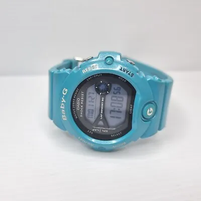 Casio Baby G 3252 BG-169R Ladies Digital Watch Blue Teal Adjustable  • $94.90