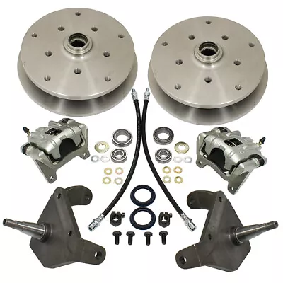 Empi 22-2926 Vw Bug Drop Spindle Front Disc Brakes 1966-77 5 Lug Vw & Porsche • $599.95