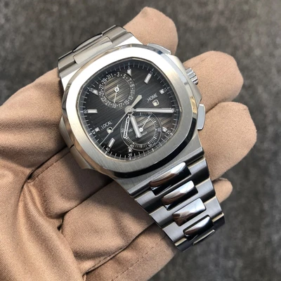 £85995 • Buy Patek Philippe Nautilus 5990/1A Black Dial Manufacturer Warranty