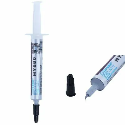 CPU GPU Thermal Grease 3g HY880 Cooling Paste VGA Chipset Cooler Fan Liquid Tube • £2.99